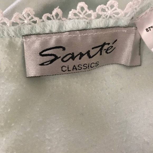 VINTAGE SANTE CLASSICS SATIN NIGHTGOWN - Picture 7 of 8